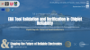 EDA Tool Validation and Verification in Chiplet Reliability 