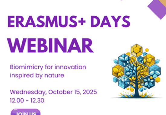 Erasmus+ Days webinar: Lets Mimic – Biomimicry innovation inspired by the wisdom of nature