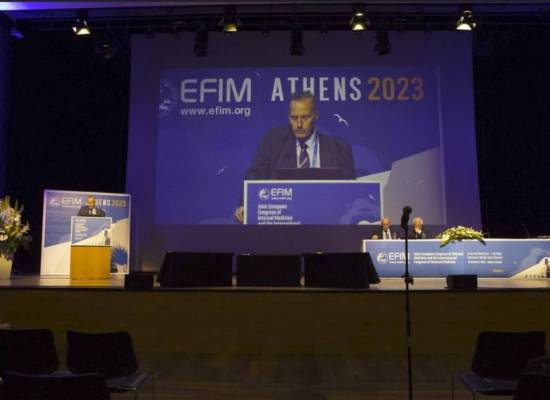 Ο Καθηγητής Παθολογίας Γεώργιος Ν. Νταλέκος Πρόεδρος της Ευρωπαϊκής Ομοσπονδίας Εσωτερικής Παθολογίας (European Federation of Internal Medicine)