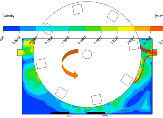 Computational study of separation of magnetic nanoparticles from fluids in biomedical and environmental applications