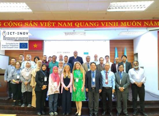 Consortium meeting of project ICT-INOV in Ho Chi Minh City, Vietnam