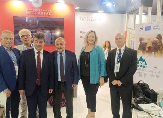 The UTH Administration and members of the Board with the Member of the European Parliament Mr. D. Tsiodras