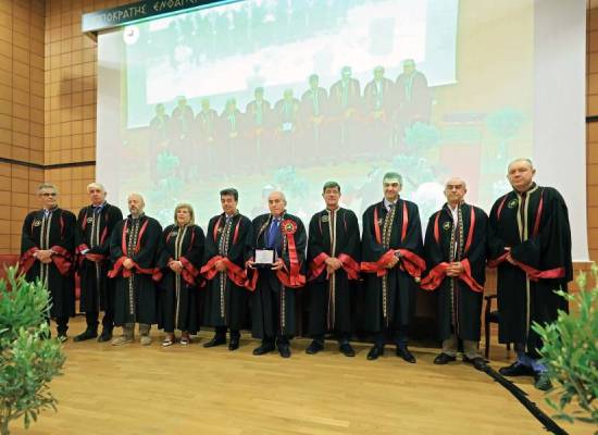Τελετή Αναγόρευσης του Καθηγητή Ορθοπαιδικής Παναγιώτη Νικολάου Σουκάκου