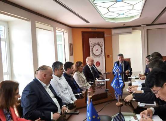 Επίσκεψη Αντιπροσωπείας υψηλού επιπέδου από το Beijing University of Posts & Telecommunications στο Πανεπιστήμιο Θεσσαλίας 