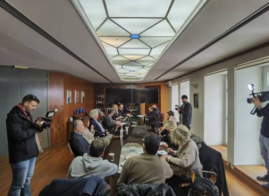Συνέντευξη Τύπου Πρύτανη: Χ. Μπιλλίνης: «Έργα 163 εκατ. ευρώ σε εξέλιξη –‘Καινούργιο’ το Πανεπιστήμιο Θεσσαλίας από τον Σεπτέμβριο»