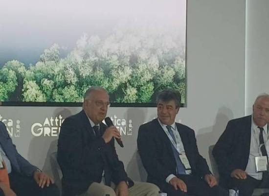 Ο Πρύτανης του Πανεπιστημίου Θεσσαλίας στην Attica Green Expo 2025