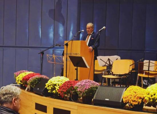 Αντιπρύτανης Οικονομικών και Διοικητικών Υποθέσεων Καθηγητής Παναγιώτης Πλαγεράς 