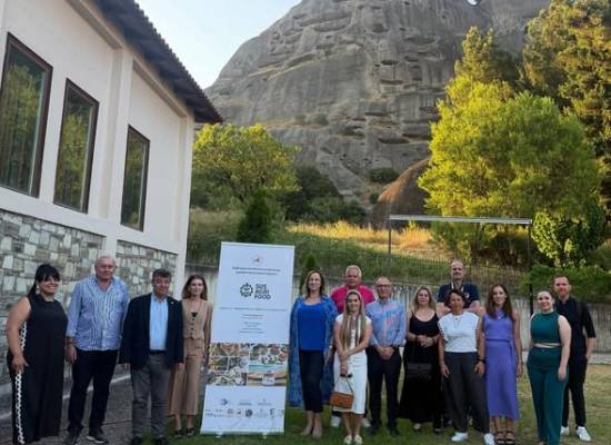 Εμβληματική δράση για τα αγροδιατροφικά συστήματα στα Μετέωρα - πρωτοβουλία sus.agri.food