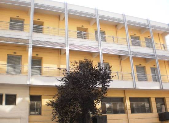 Εξωτερική όψη της Φοιτητικής Εστίας Βόλου