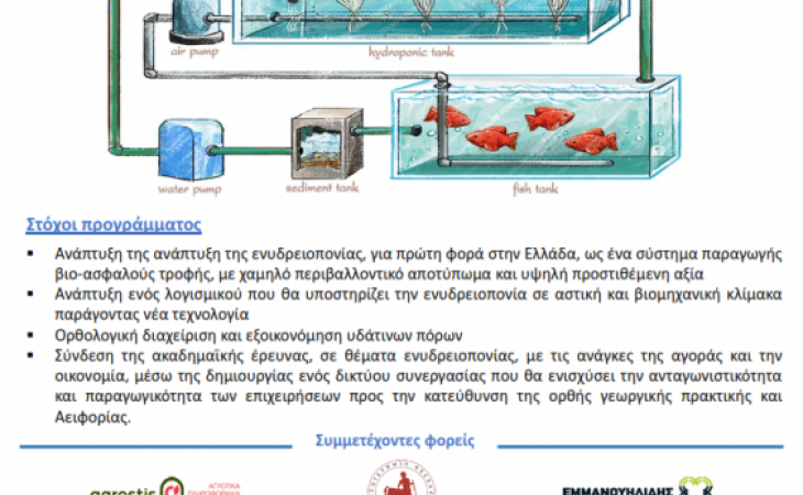 "Μία ημέρα γευσιγνωσίας με αγγούρια ενυδρειοπονίας"