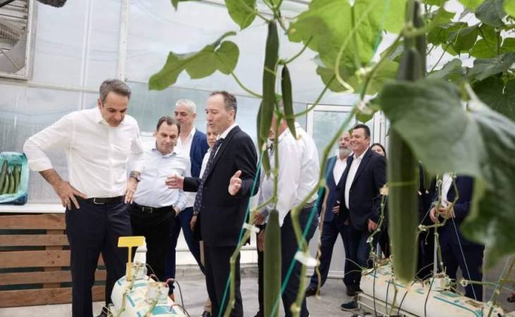 Επίσκεψη του Πρωθυπουργού στο Θερμοκηπιακό Πάρκο του ΠΘ