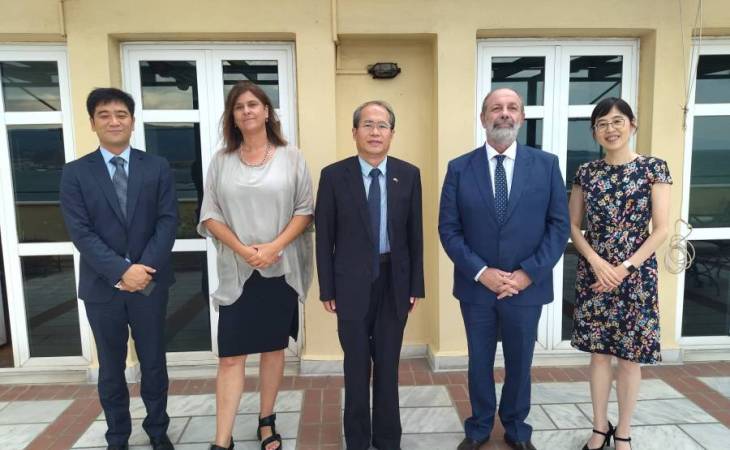Official visit of the Ambassador of the People's Republic of China to the University of Thessaly